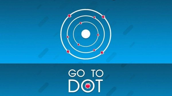 Go To Dot: Circular Maze Puzzle