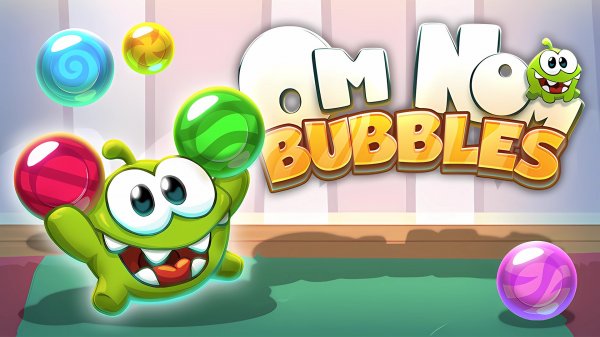 Om Nom Bubbles Online Puzzle Game