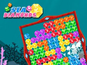 Sea Diamonds Match 3 Puzzle