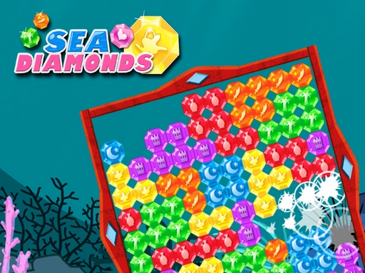 Sea Diamonds Match 3 Puzzle