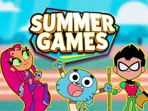 Teen Titans Go Summer Sports Game Arcade Game