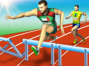 Hurdles Heroes Online Game Arcade Game