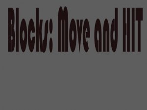 Blocks Move n Hit Puzzle