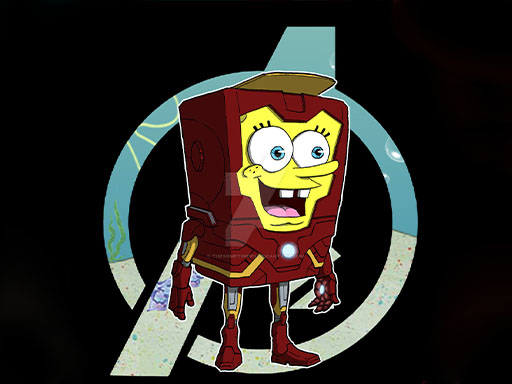SpongeBob Iron Man Online Adventure Game