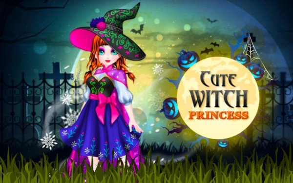 Cute Witch Princess Dress Up Online Game
