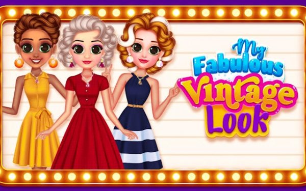 My Fabulous Vintage Look: Princess Makeover & Fashion Game Online