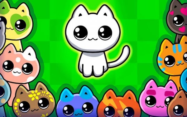 Kitties Catworld: Color Mixing Pet Sim