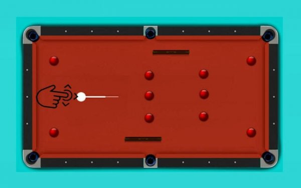 Red Ball Pool Online Puzzle Game