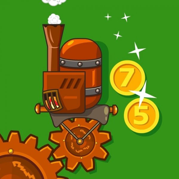 Steampunk Gear Spinner Idle