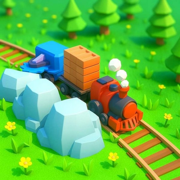 TrainDigger Arcade Idle Game